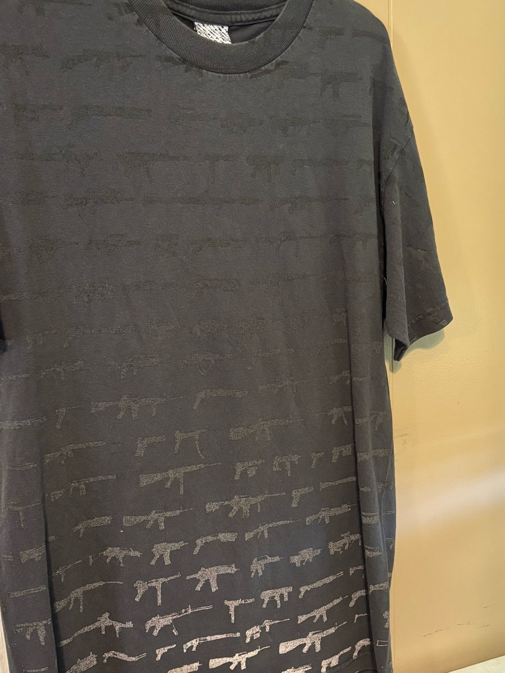 Vintage Y2K Rogue Status "Gun Show" All-Over Print T-Shirt